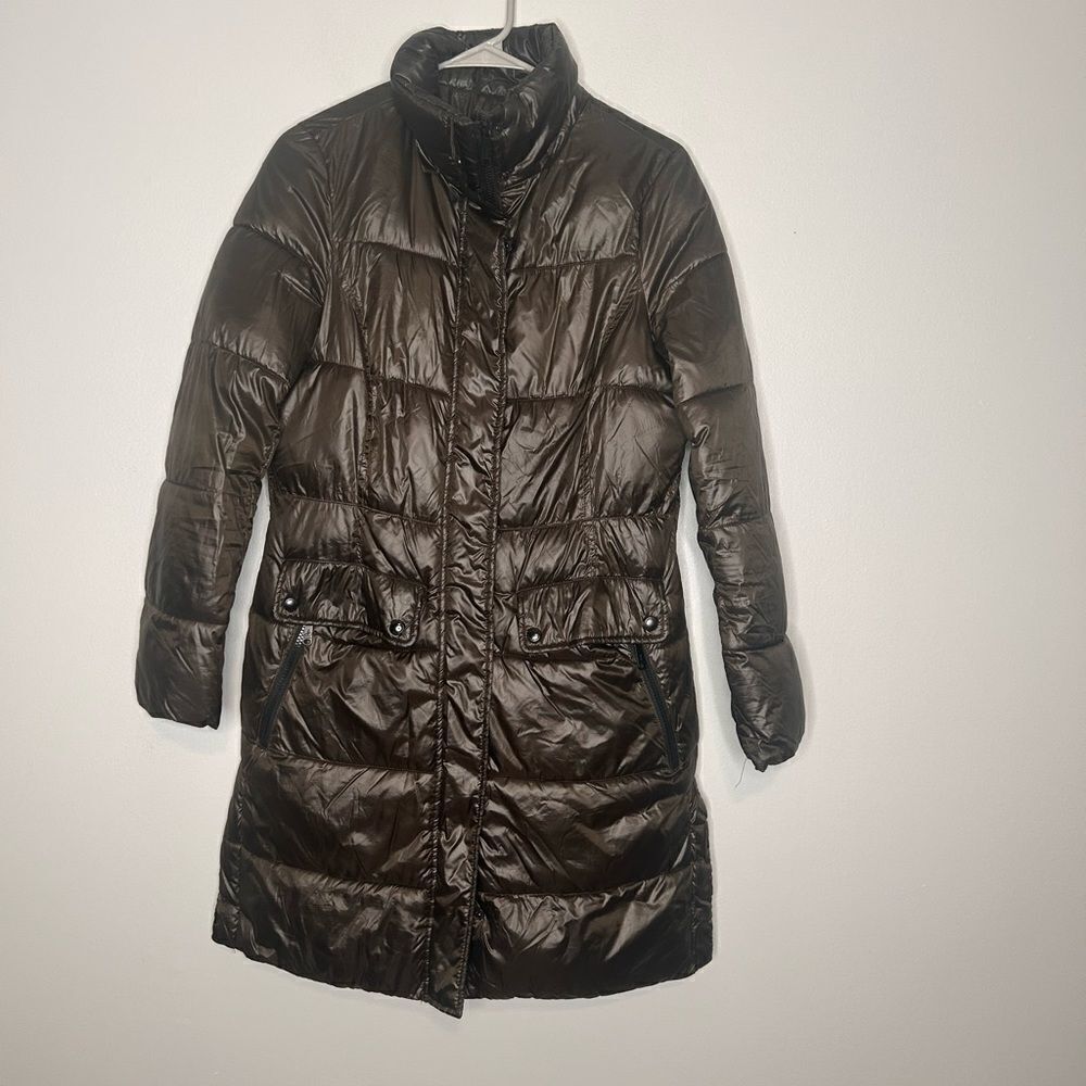 Sam Edelman Long Puffer Coat - Picture 6 of 8